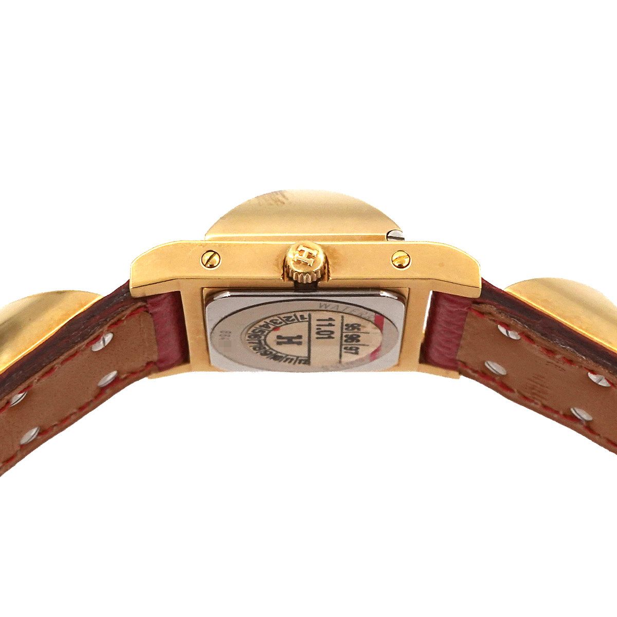 エルメス HERMES メドール ヴィンテージ レディース 腕時計 ピラミッド