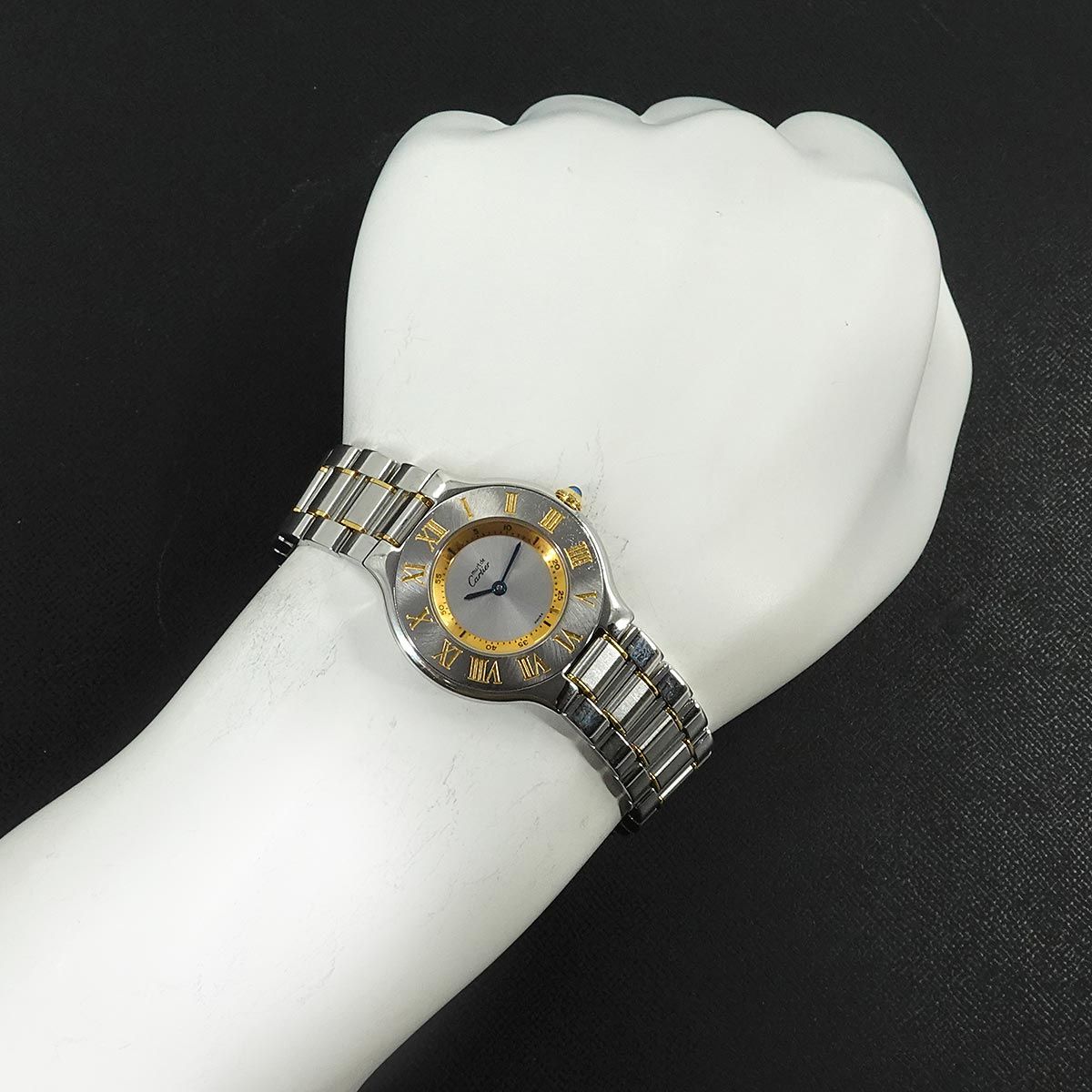 カルティエ Cartier マスト21 ヴァンティアン コンビ W10072R6