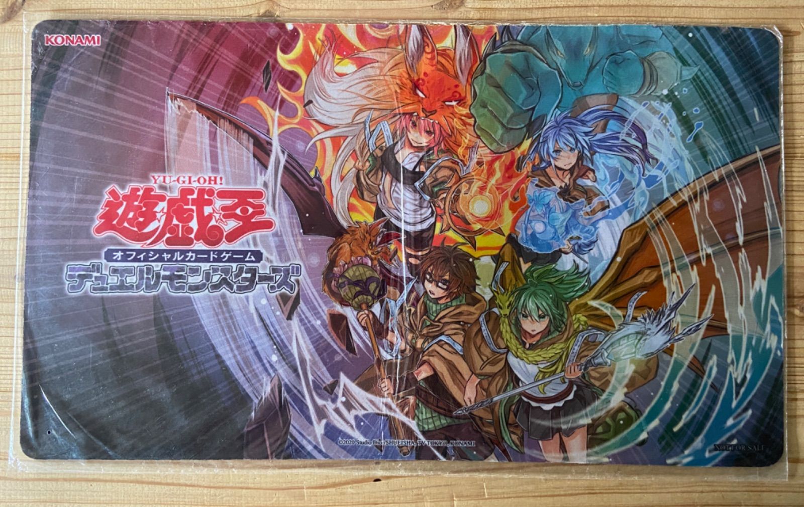 28 遊戯王 憑依連携 ファッション 公式アジアプレイマット霊使い