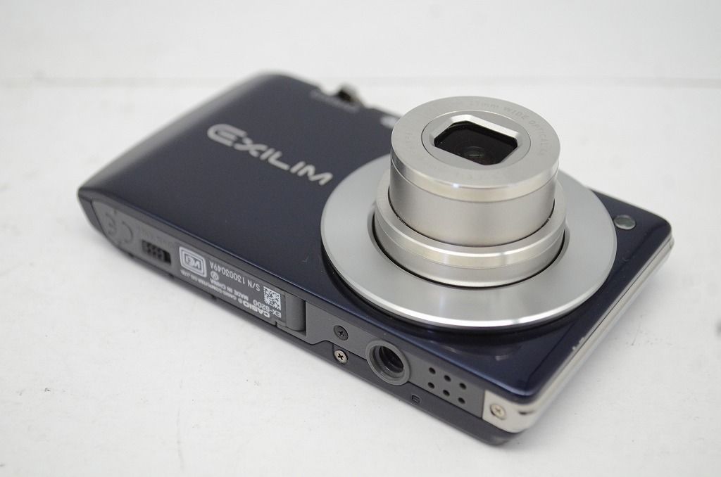 CASIO EXILIM EX-S200 コンパクトデジタルカメラ（ネイビー） Amazon | CASIO デジタルカメラ EXILIM 1410万画素 4倍 ブルー EX