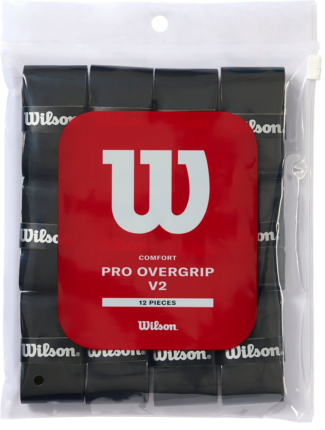 ウイルソン Wilson テニス PRO OVERGRIP V2.0 BLACK 12PK WR84501020 -