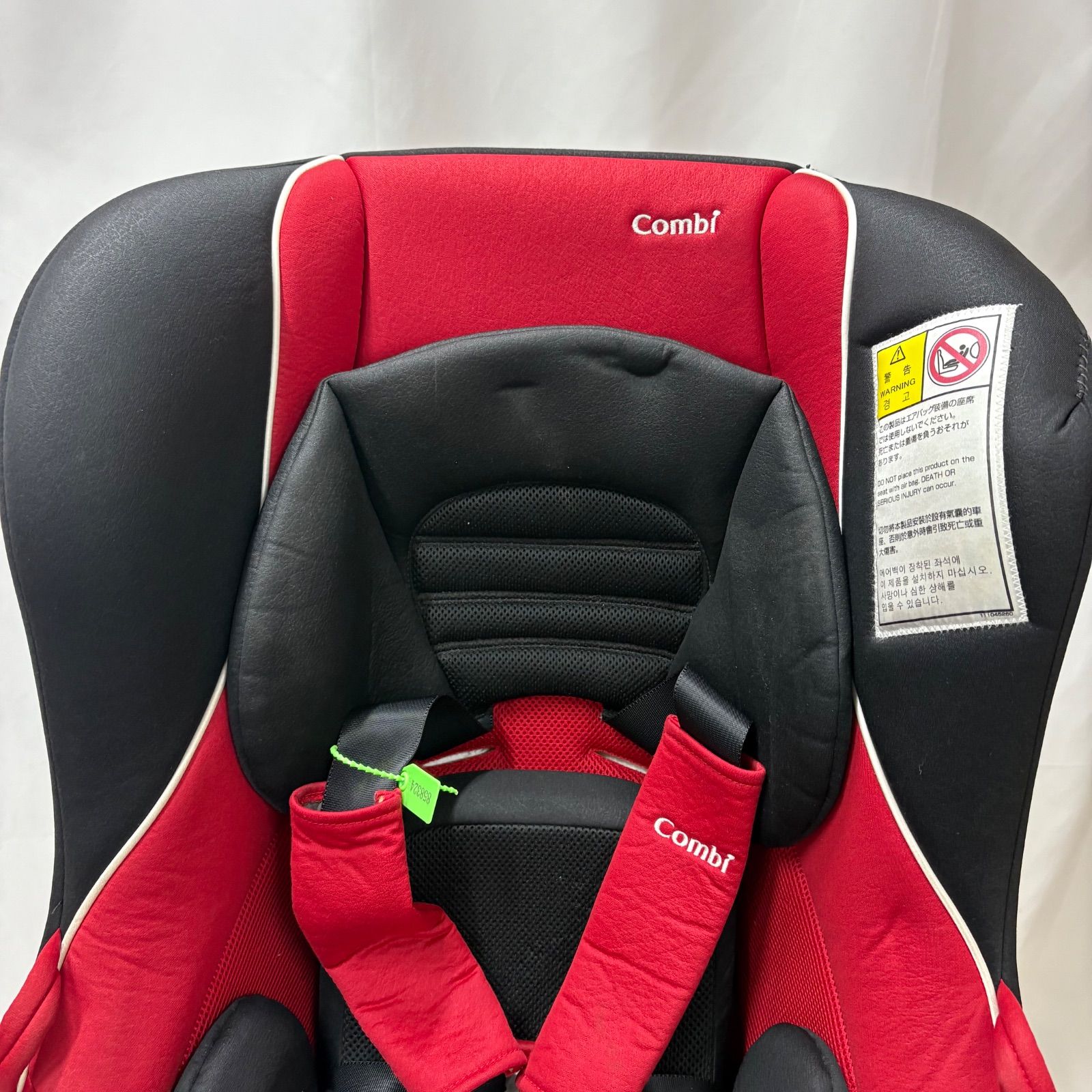 Combi コンビ ゼウスターン ユーロ チャイルドシート レッド ブラック