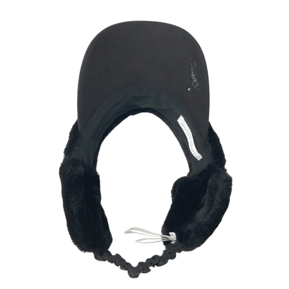 MARK&LONA マークアンドロナ ボア切替 スタッズ サンバイザー ブラック