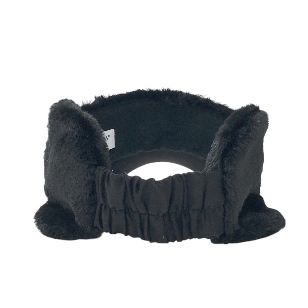 MARK&LONA マークアンドロナ ボア切替 スタッズ サンバイザー ブラック