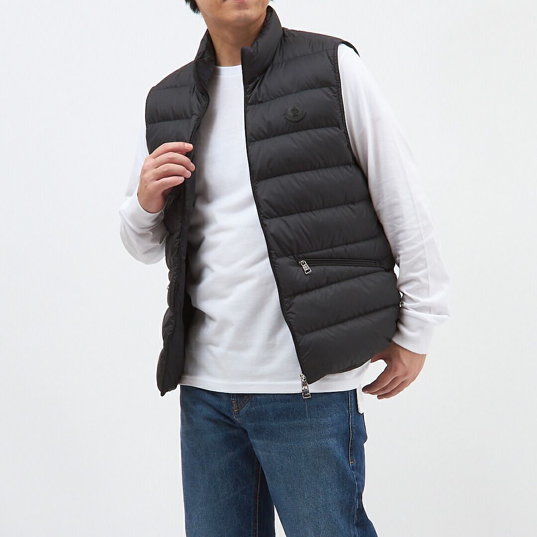 モンクレールベストメンズ（TREOMPANベスト） オフホワイト Treompanベスト : ジレ 向けの メンズ | モンクレール