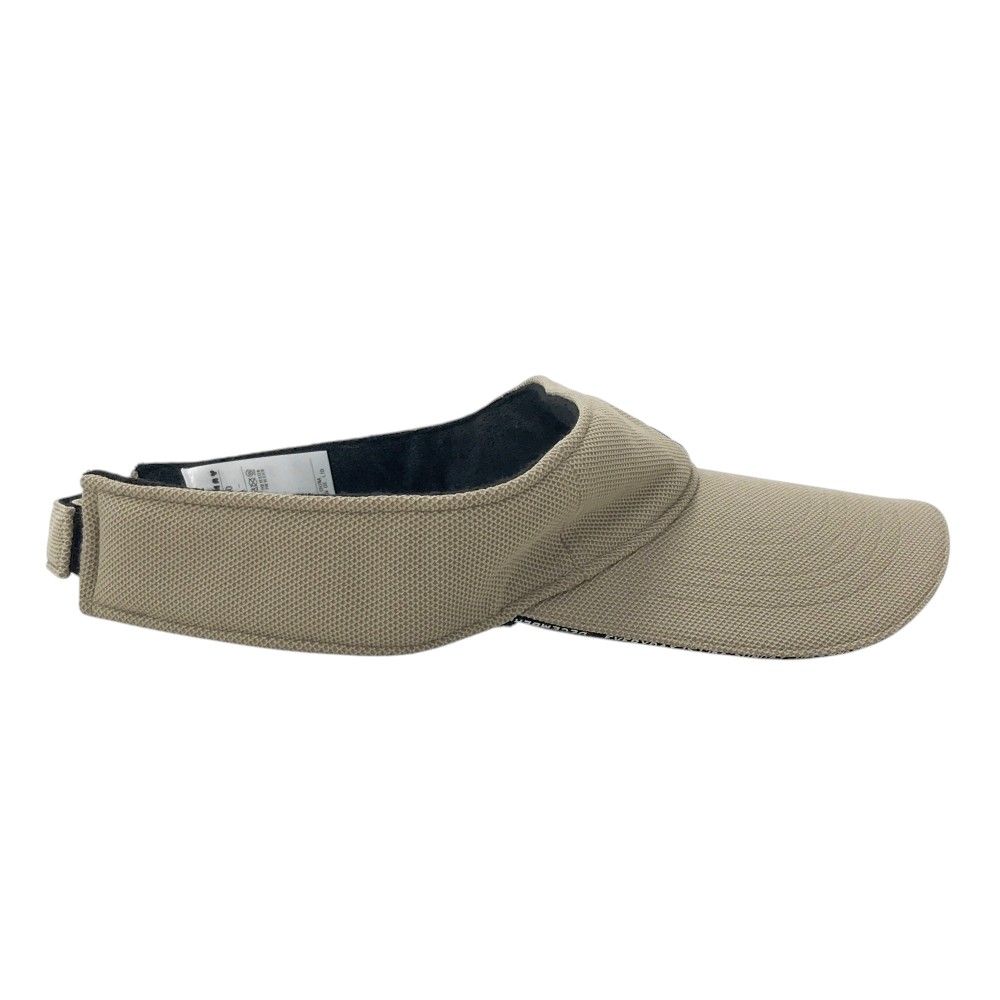 December May バイザー ベージュ December May バイザー ベージュ ディッセンバーメイ DM フロントロゴ