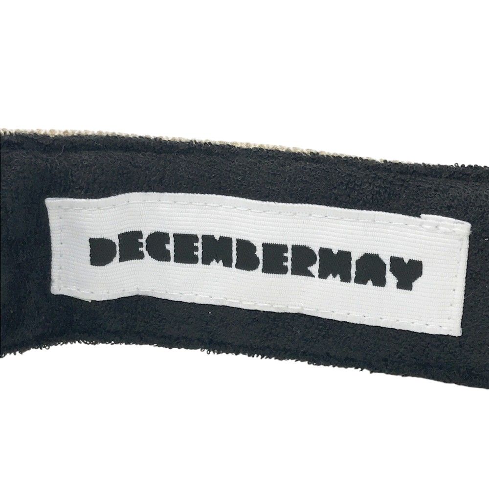 DECEMBERMAY ディセンバーメイ サンバイザー ベージュ系 1