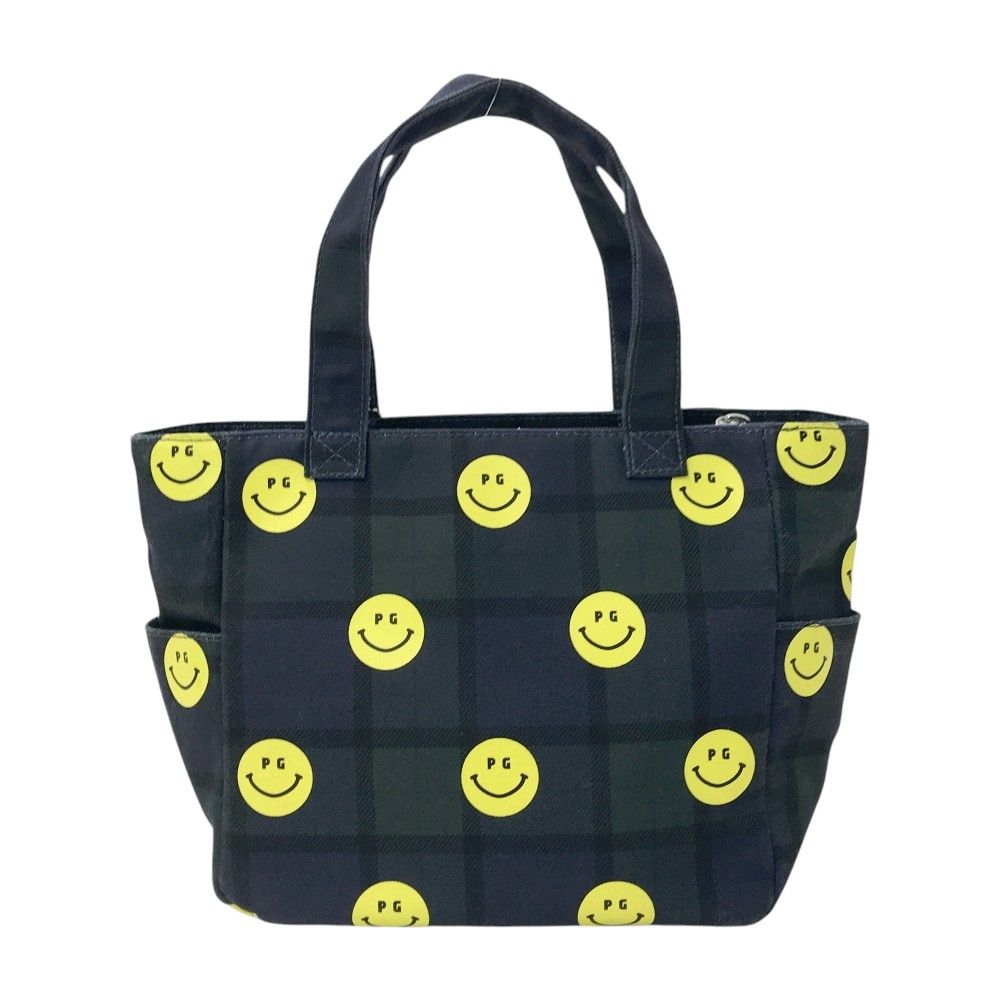 PEARLY GATES パーリーゲイツ カートバッグ チェック ネイビー系