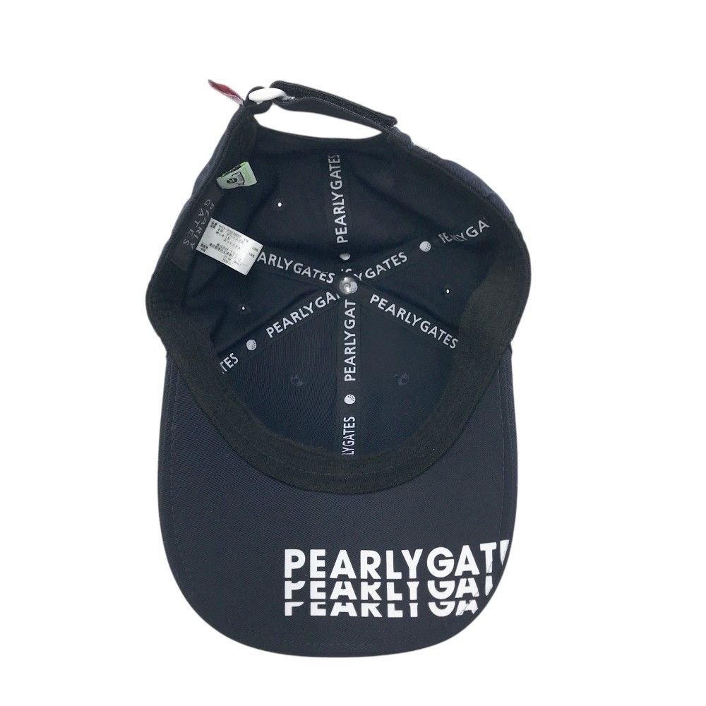 PEARLY GATES パーリーゲイツ キャップ ネイビー系 FR [240101568201