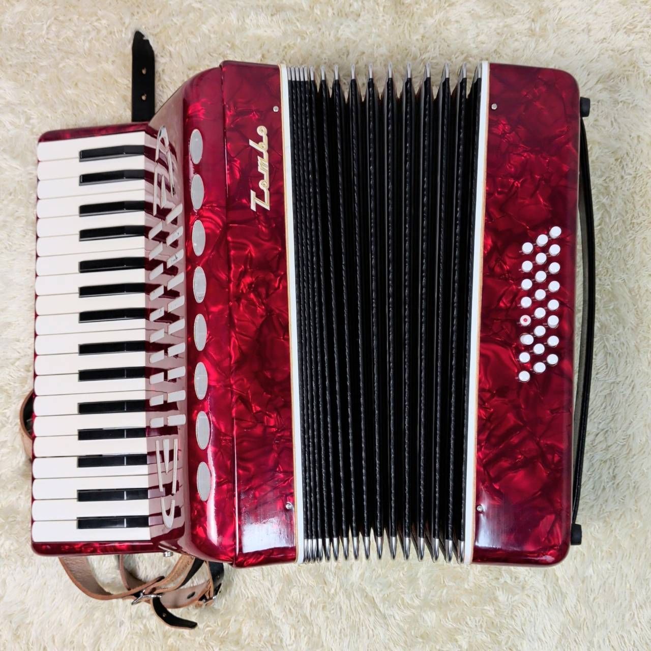 トンボ アコーディオン No.241 破れ少々あり - メルカリ