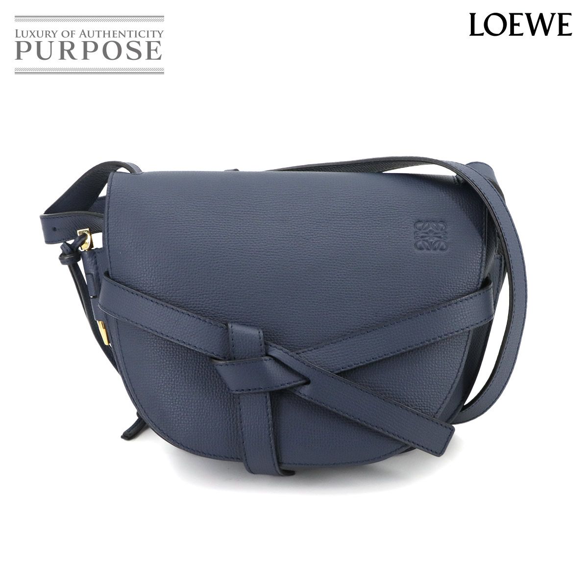 新品同様 ロエベ LOEWE ゲートバッグ スモール ショルダー バッグ 