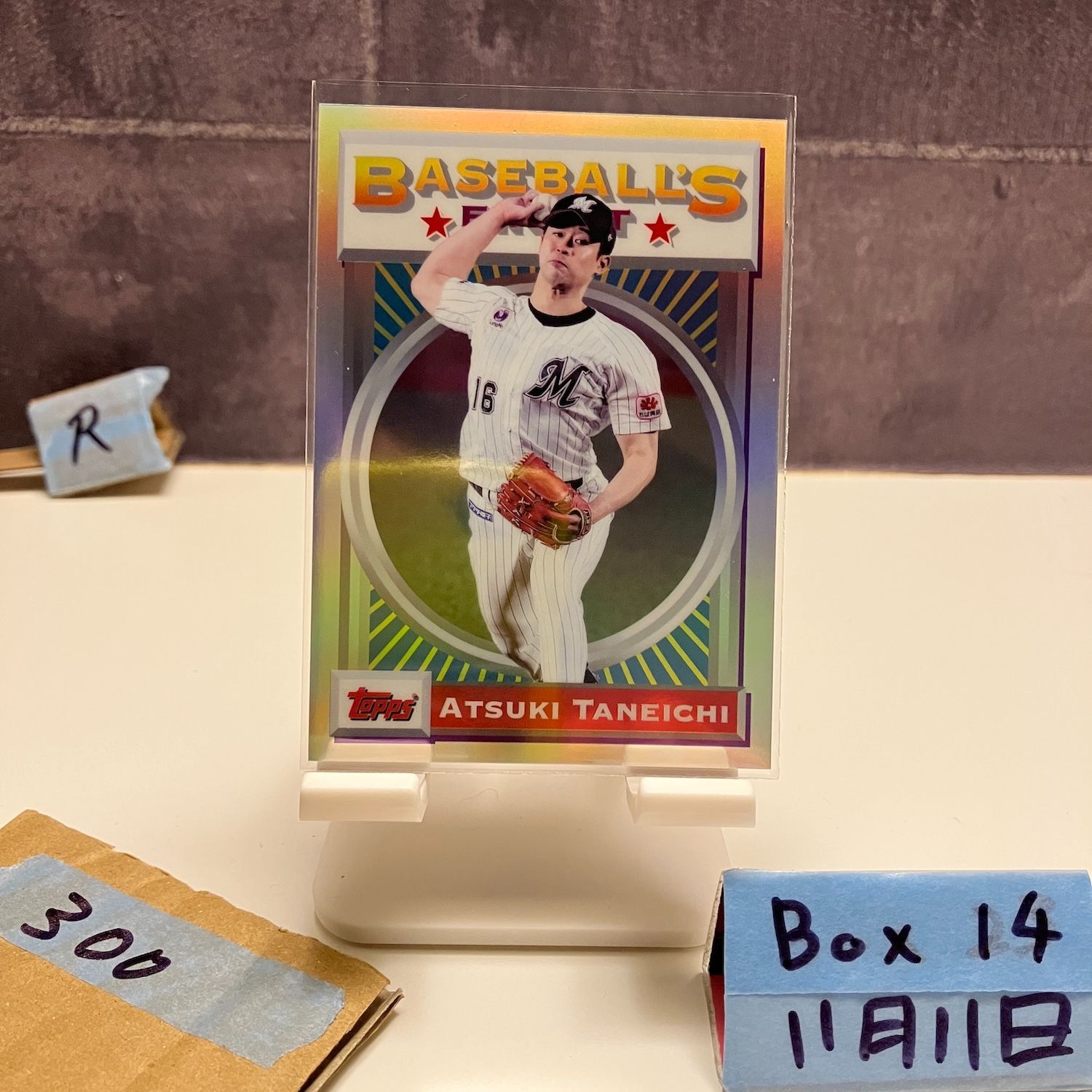 2025 Topps Baseball's Finest NPB 種市篤暉 Atsuki Taneichi 千葉