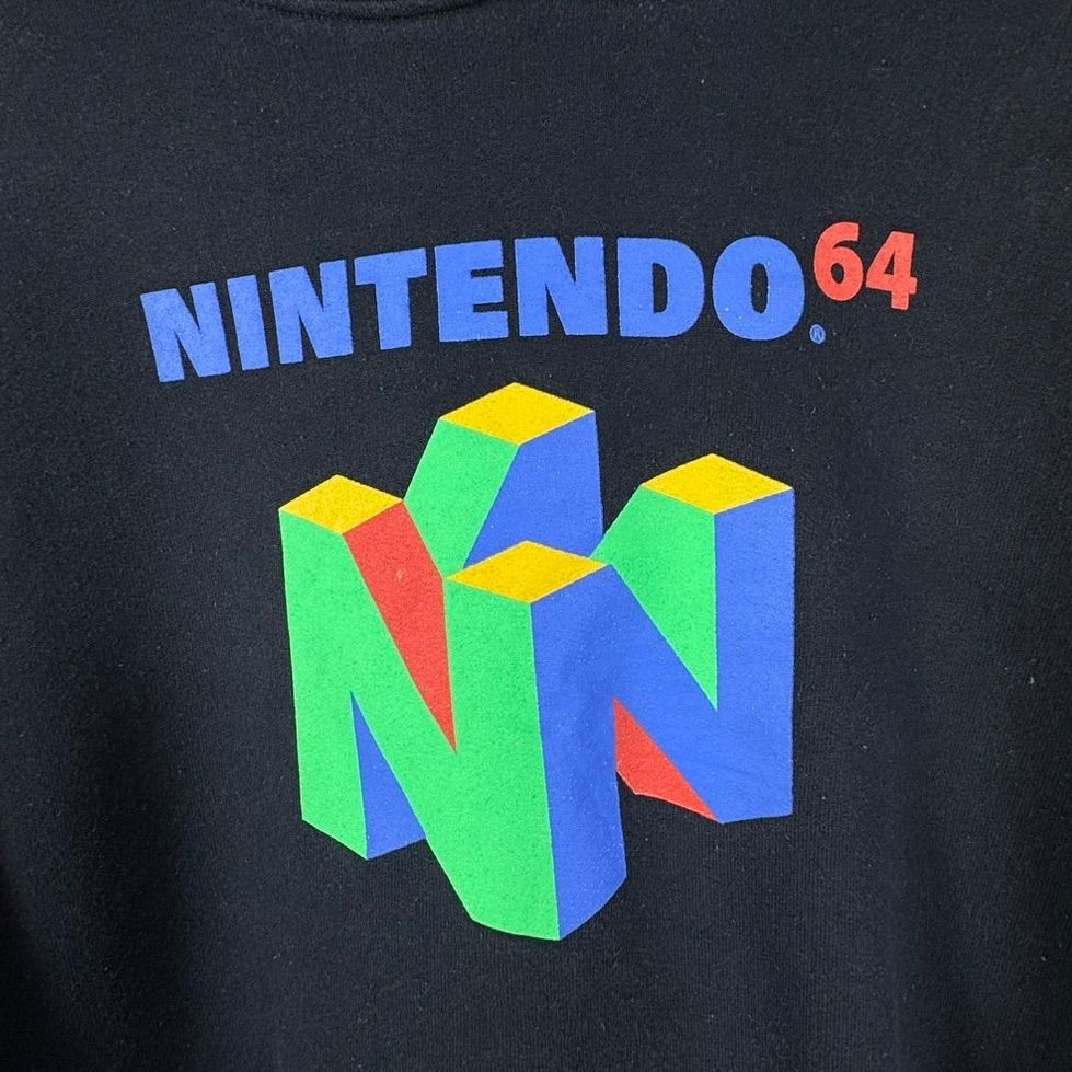 任天堂 NINTENDO64 ニンテンドー64 裏起毛 スウェット スエット