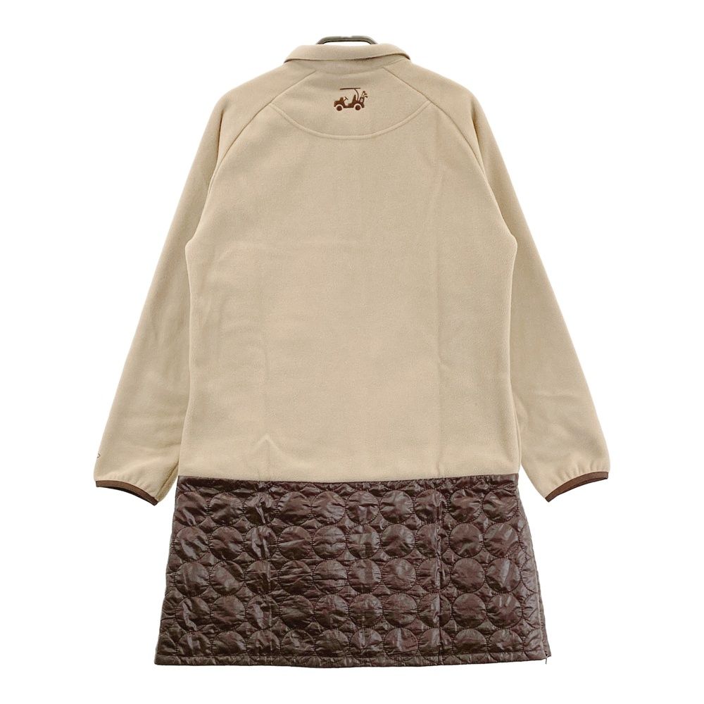 サイズ：L BEAMS GOLF ビームスゴルフ 中綿切替フリースワンピース