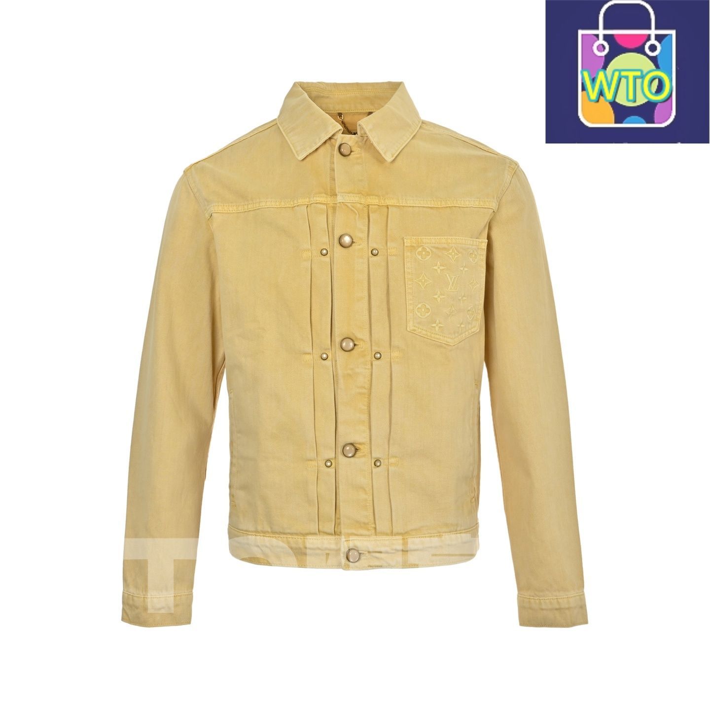 今日特価】Louis Vuitton ルイヴィトン モノグラムエンボスドデニム