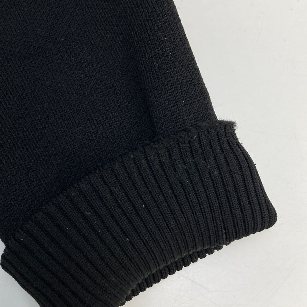 サイズ：L V12 ヴィトゥエルヴ 裏地付き ニットセーター ブラック系