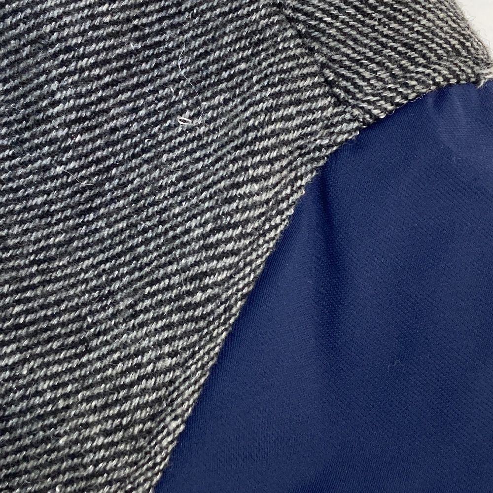 サイズ：L ROSASEN ロサーセン 中綿 ジップジャケット 総柄 グレー系