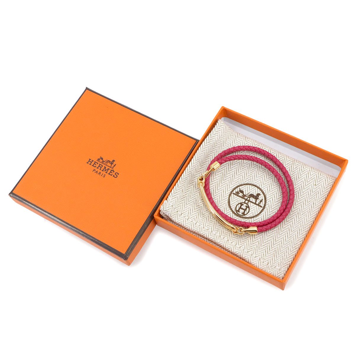 未使用 展示品 エルメス HERMES ルリ ドゥブルトゥール ブレスレット