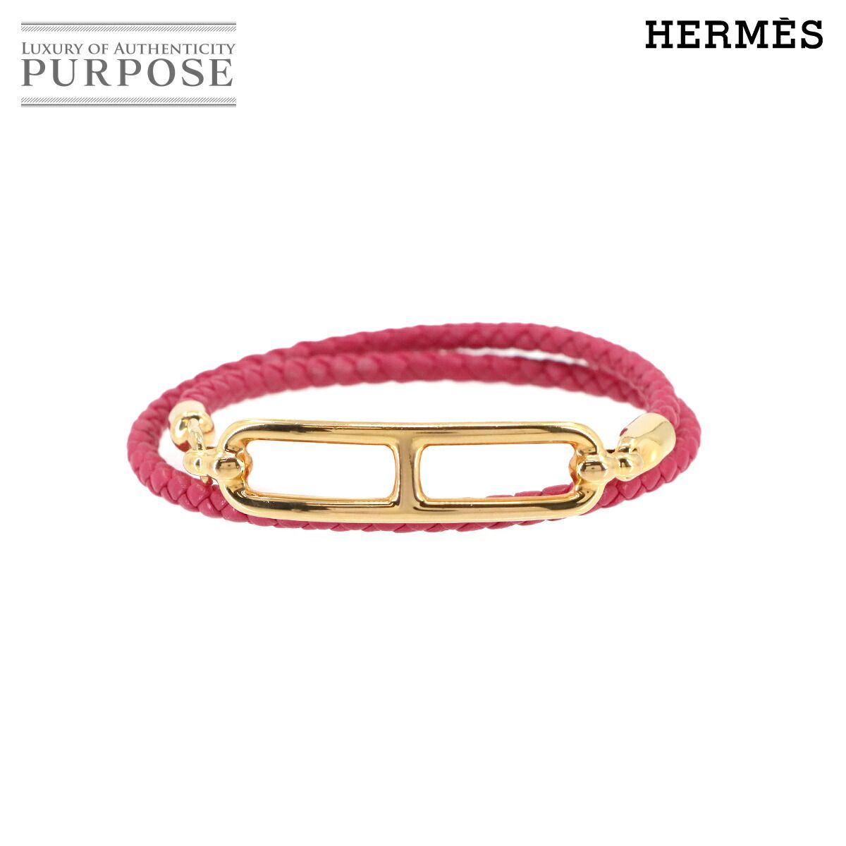 未使用 展示品 エルメス HERMES ルリ ドゥブルトゥール ブレスレット