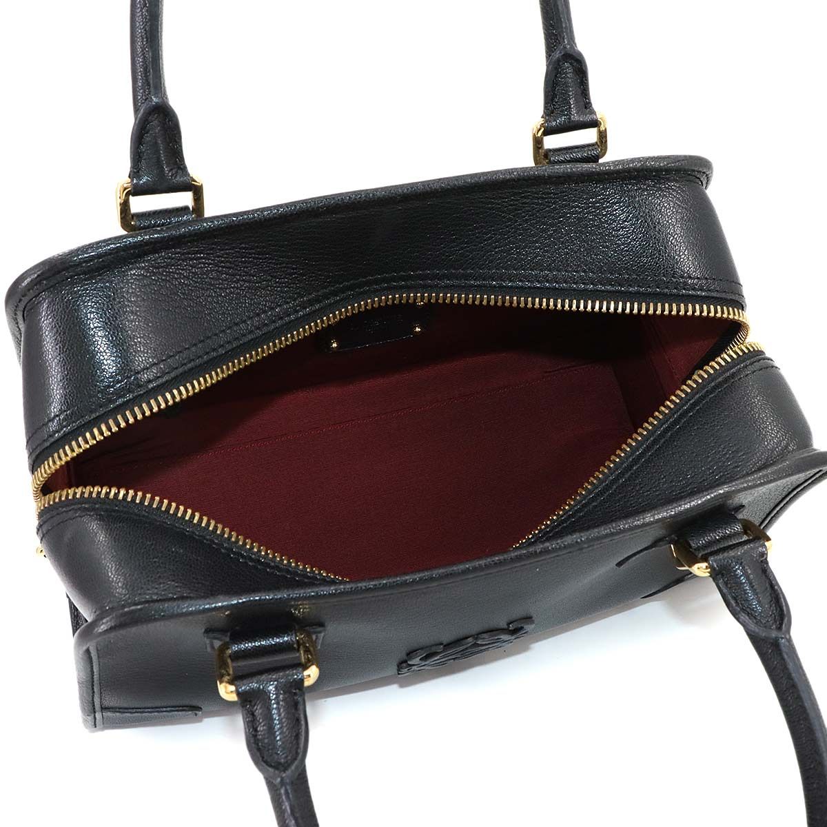 ロエベ LOEWE ハンドバッグ トートバッグ ブラック ゴールド金具アラモ28 ロエベ LOEWE ハンドバッグ トートバッグ ブラック ゴールド金具アラモ