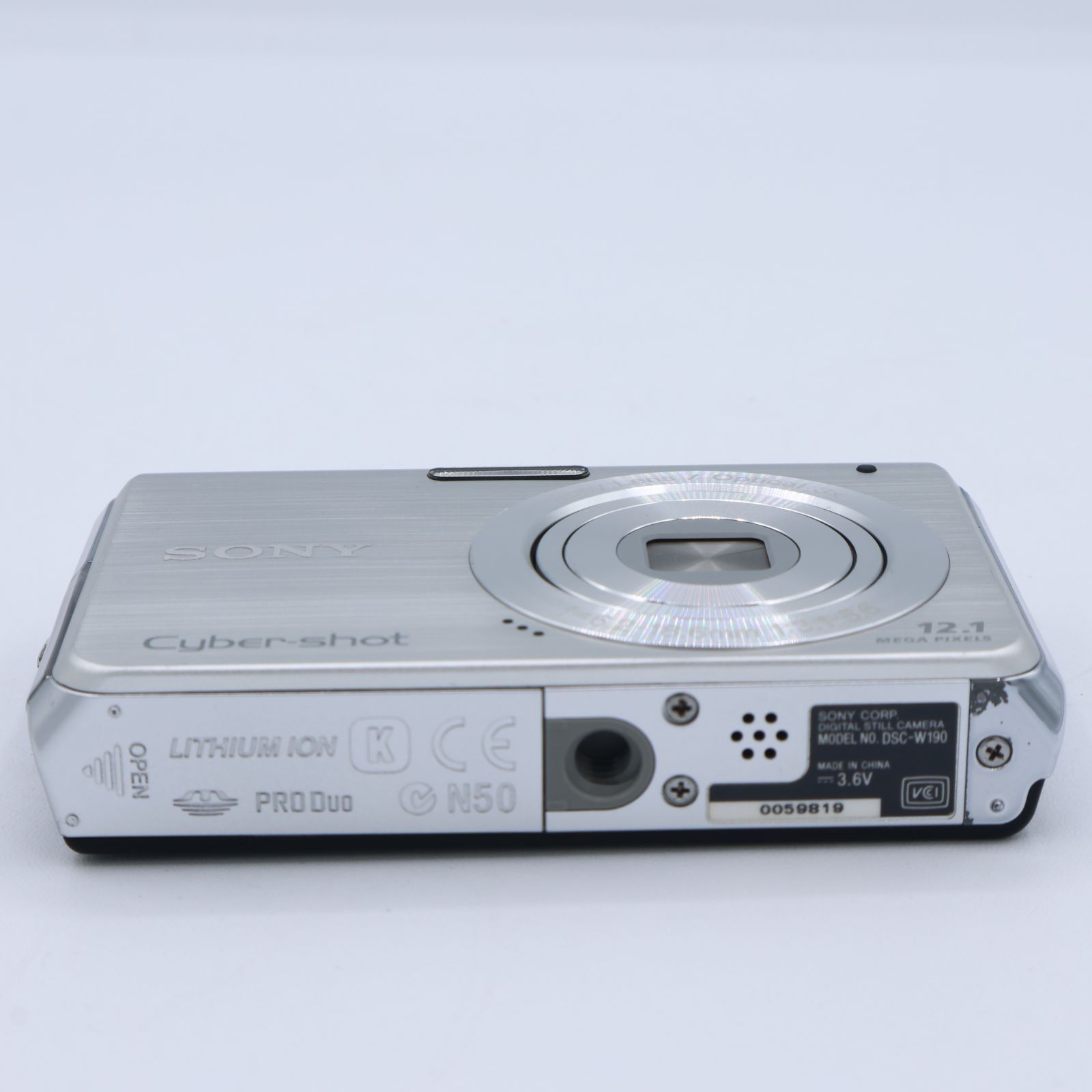 SONY ソニー Cyber-Shot(サイバーショット) W190 (1210万画素/光学x3