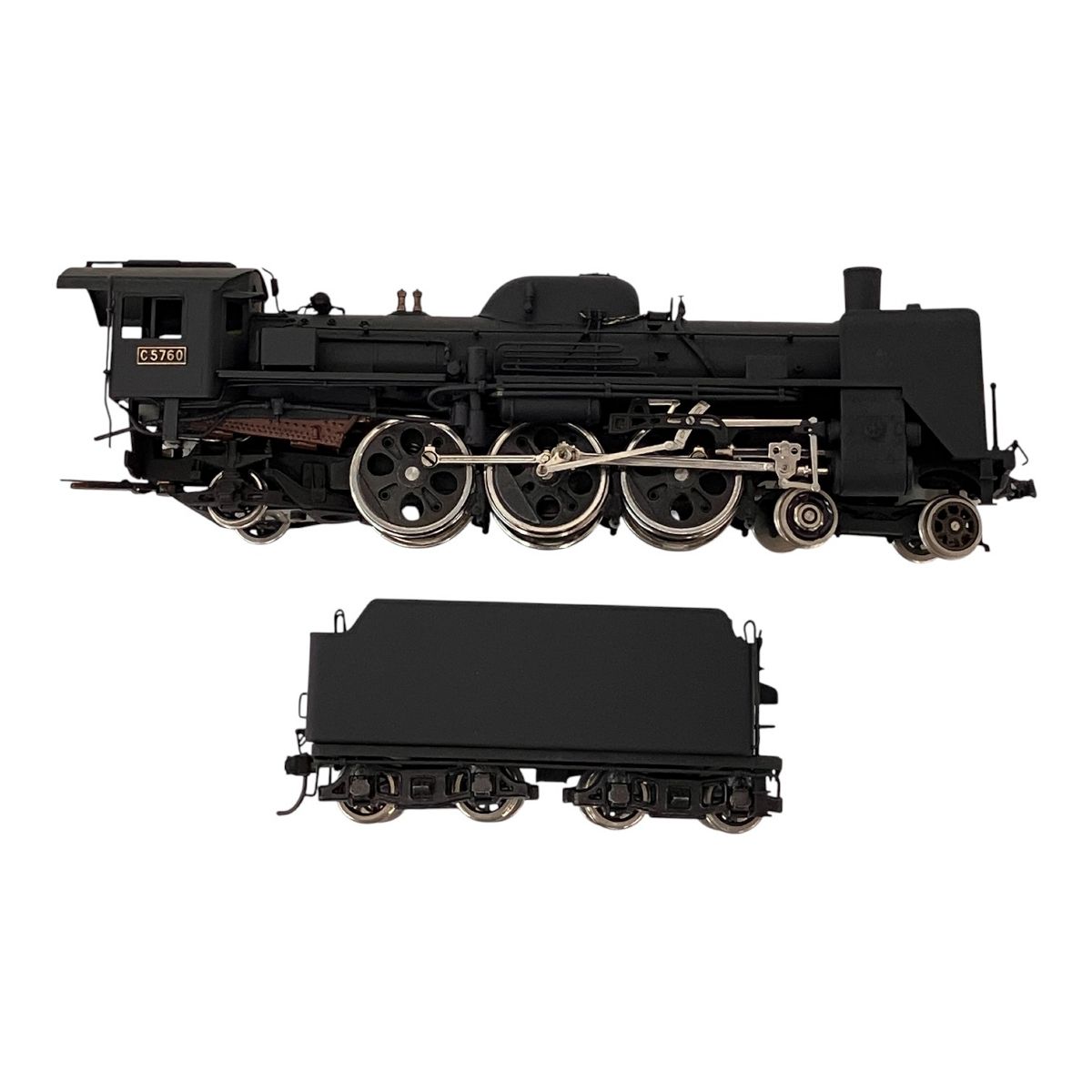 メーカー不明 C57 60 蒸気機関車 HOゲージ 鉄道模型 ジャンク