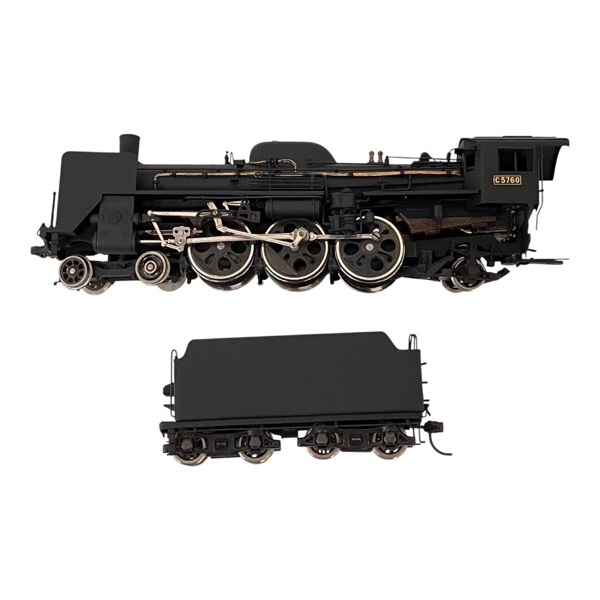 メーカー不明 C57 60 蒸気機関車 HOゲージ 鉄道模型 ジャンク