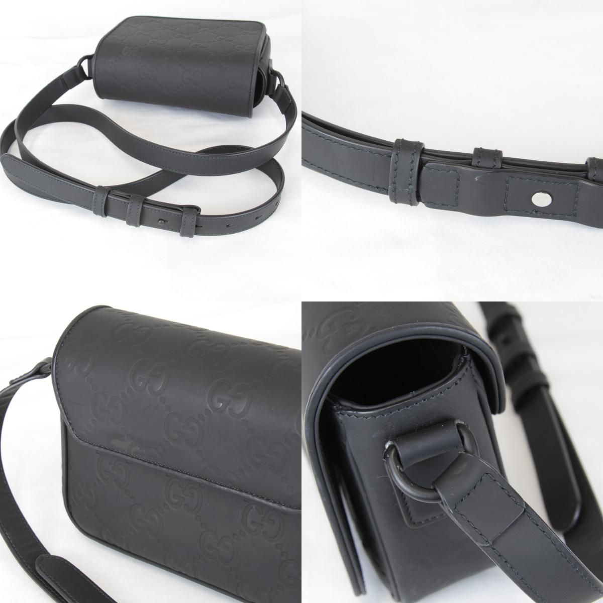 美品『USED』GUCCI【グッチ】 794062・1147 GGラバーエフェクト スパー