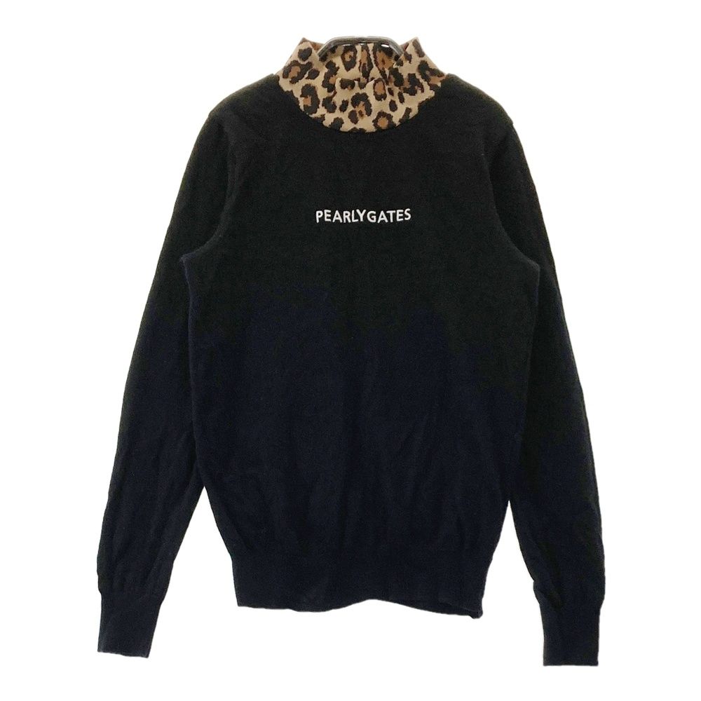サイズ：1 PEARLY GATES パーリーゲイツ ハイネックニットセーター