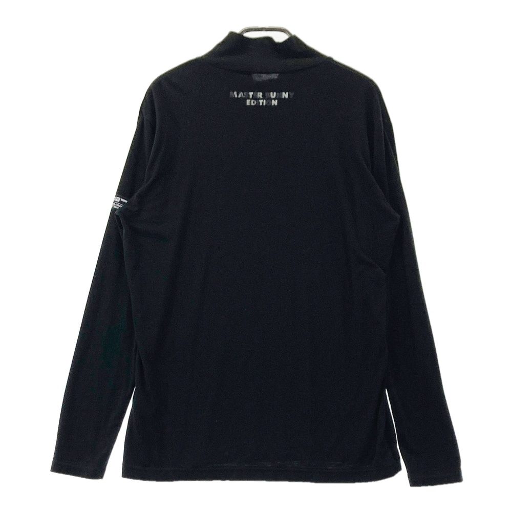 未使用品MASTER BUNNY EDITION モックネックT サイズ5 マスターバニー MB ネックロゴ半袖モックネックカットソー レディース