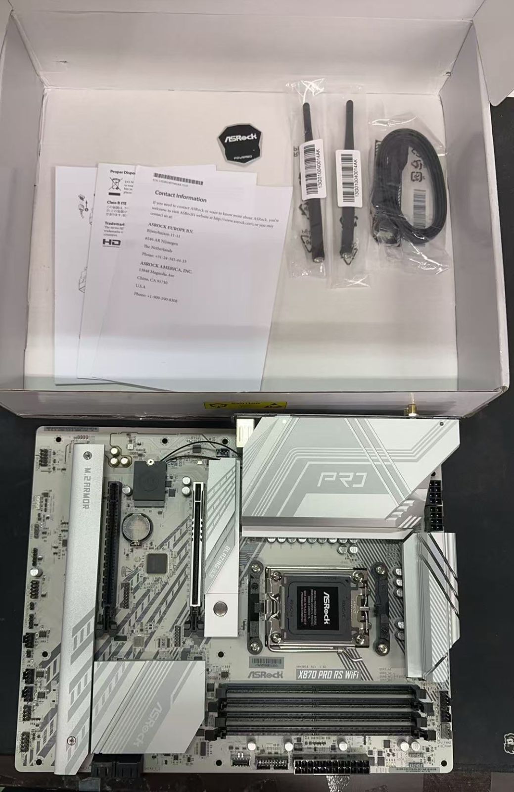 動作未確認 ASRock マザーボード X870 Pro RS 920151++ - メルカリ