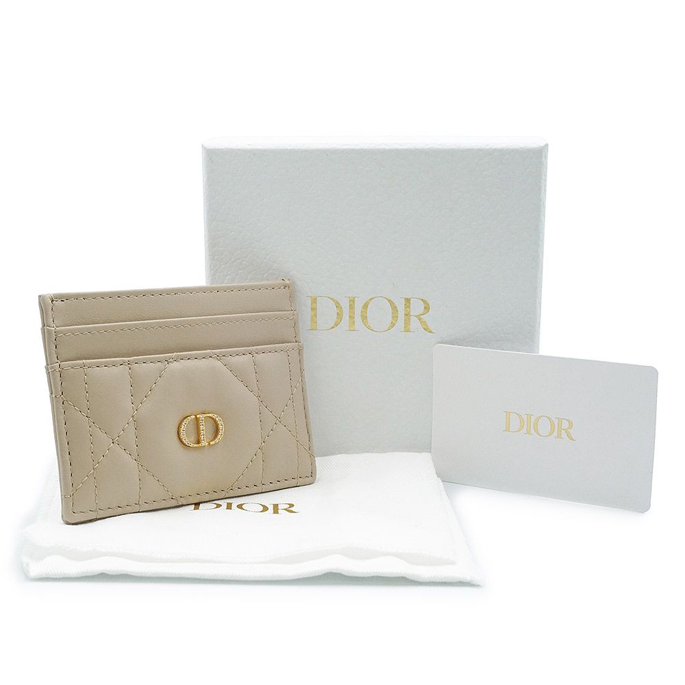 クリスチャンディオール Caro Freesia クリスタル カードホルダー