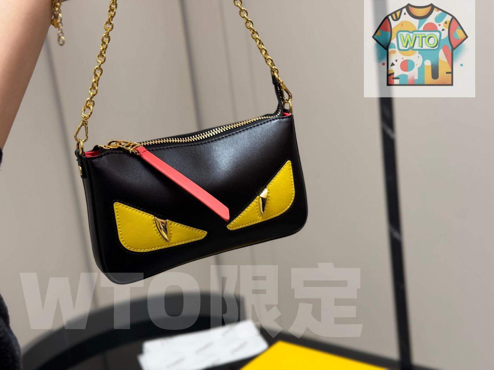 今日特価】FENDI モンスター マージャン Bag New Model - メルカリ