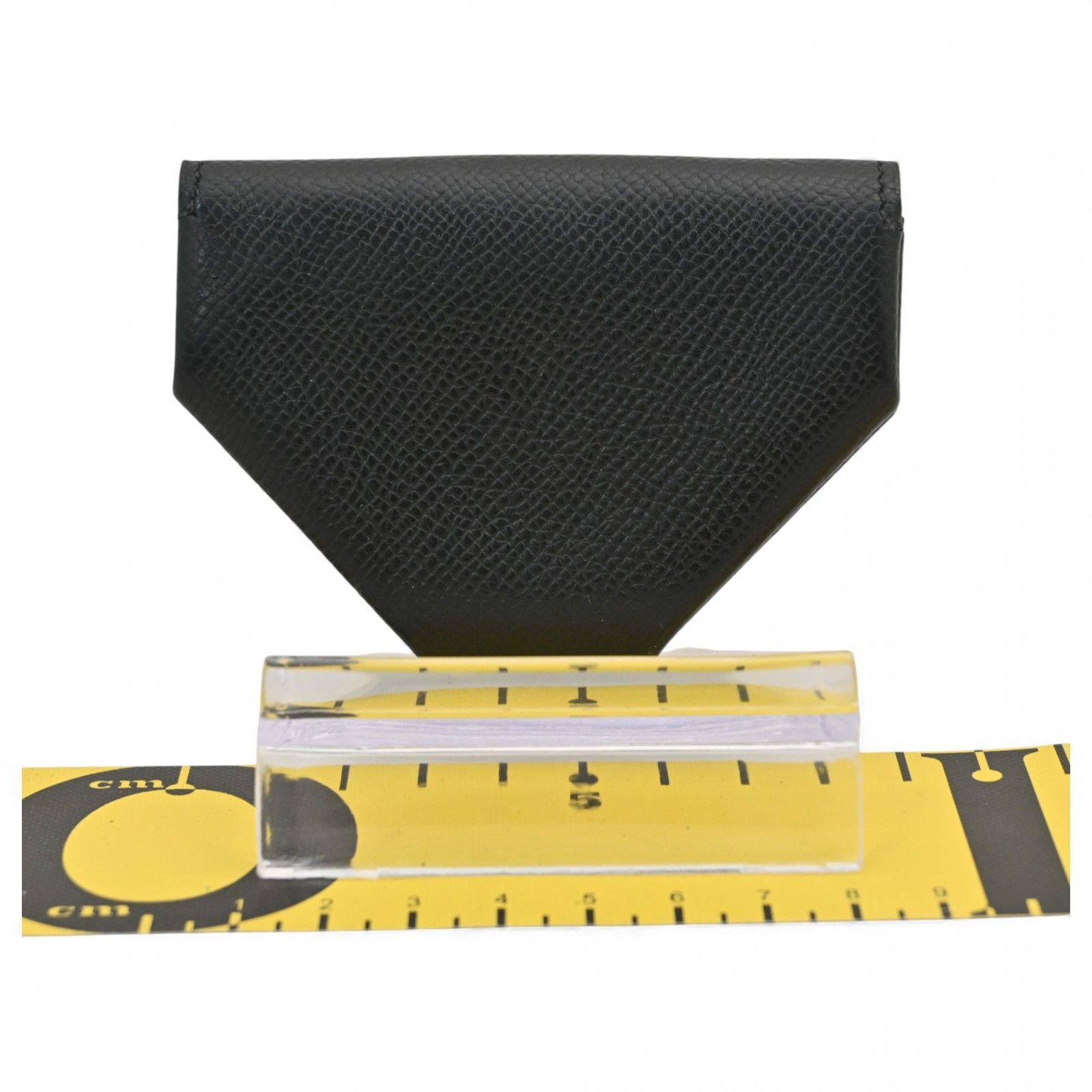 エルメス ル・ヴァンキャトル コインケース ブラック Aランク he8810mh