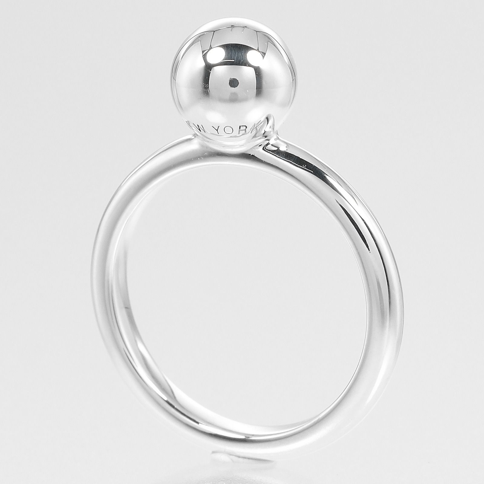 ティファニー　シルバー925 ボール型リング　11号サイズ ティファニー シルバー925 ボール型リング 11号サイズ ティファニー