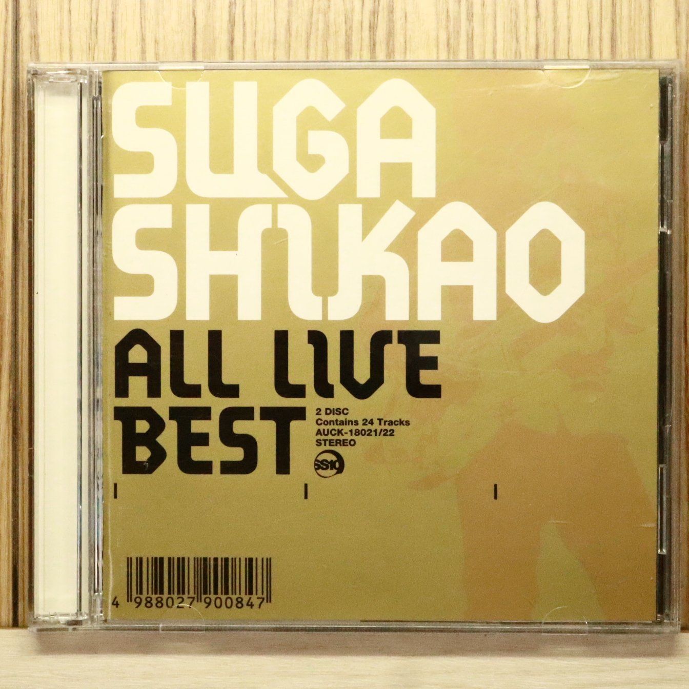 国内盤CD☆スガシカオ/Suga Shikao□ ライブ・ベスト・アルバム「ALL