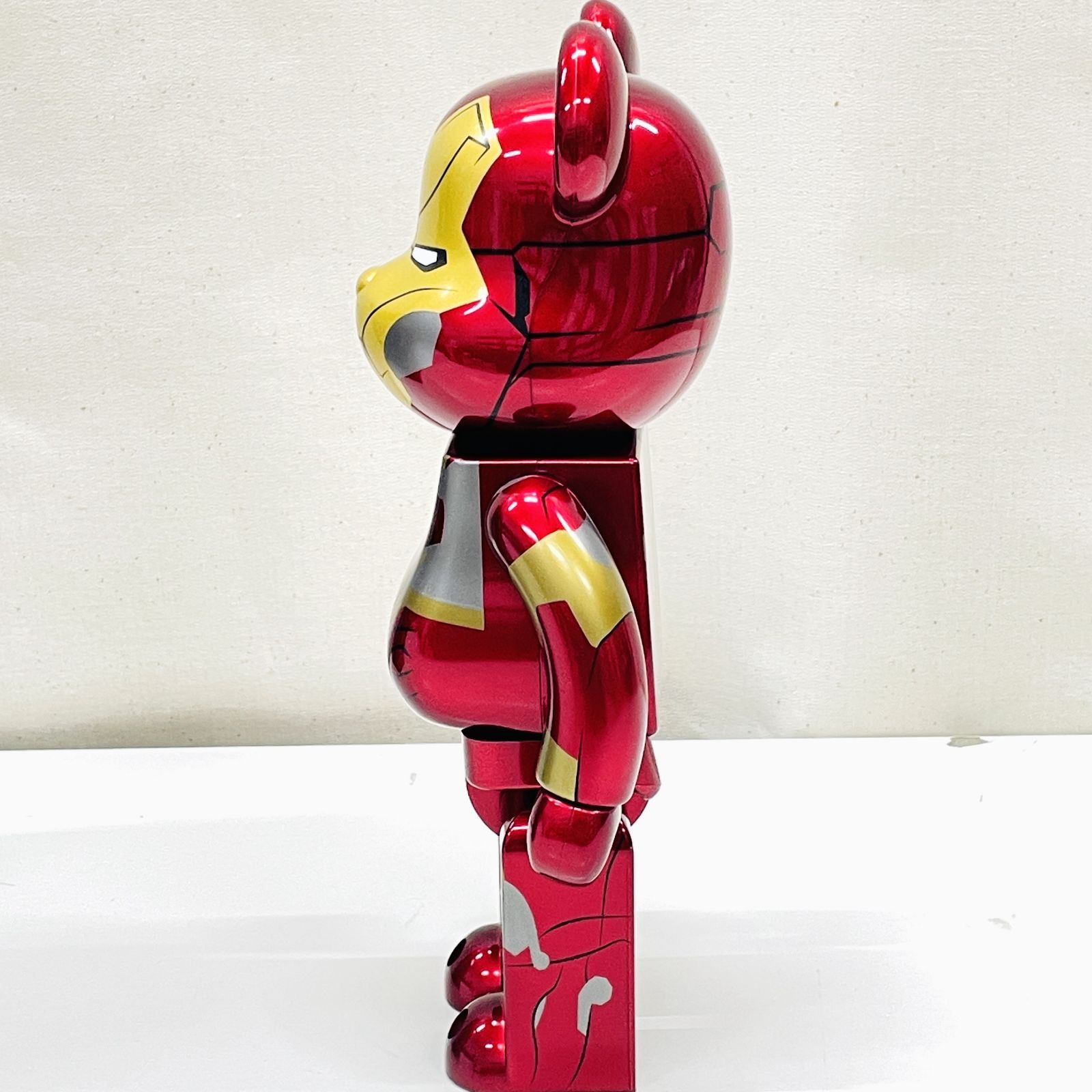Happyくじ MARVEL STUDIOS BE@RBRICK 400％ IRON MAN SP賞 ※開封済み