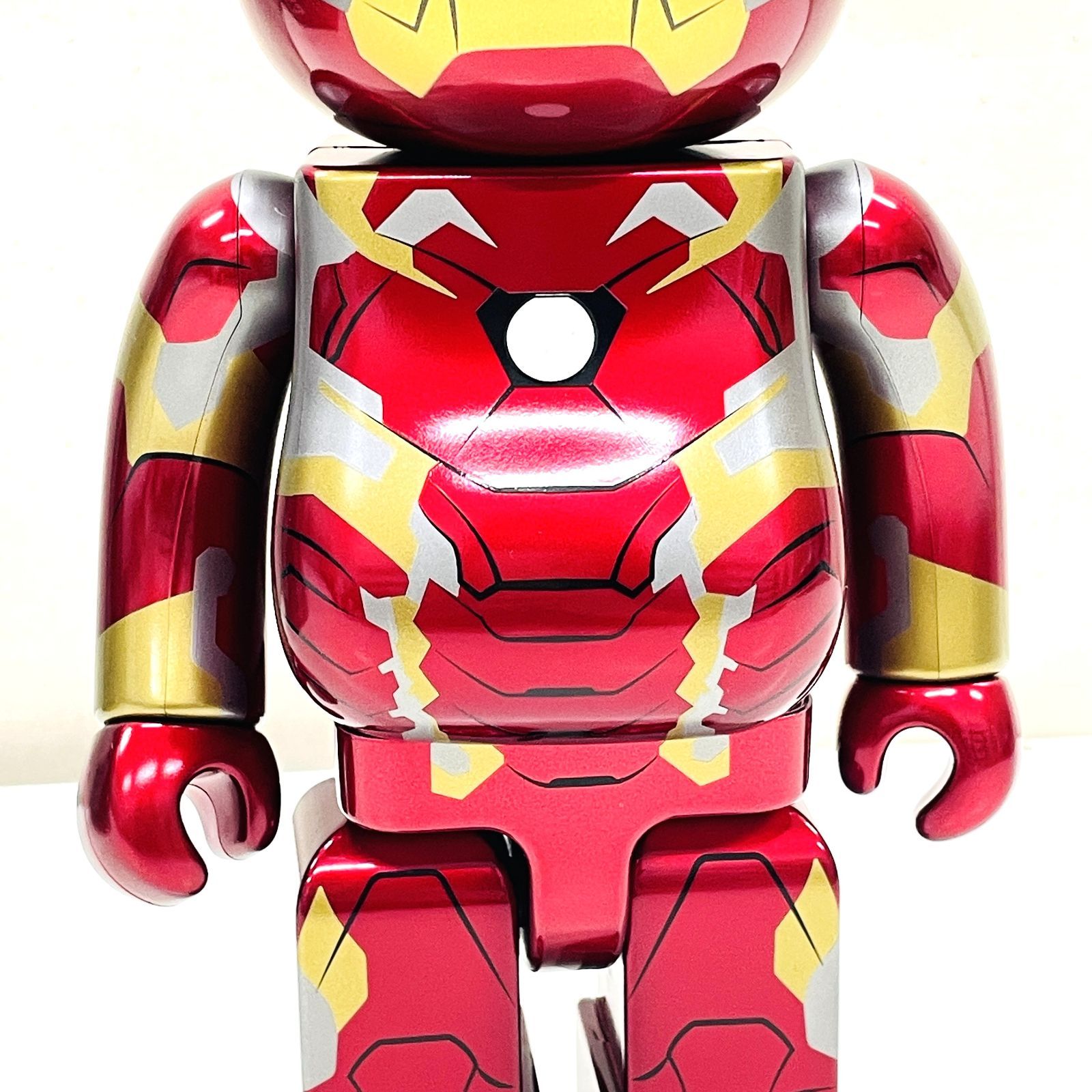 Happyくじ MARVEL STUDIOS BE@RBRICK 400％ IRON MAN SP賞 ※開封済み