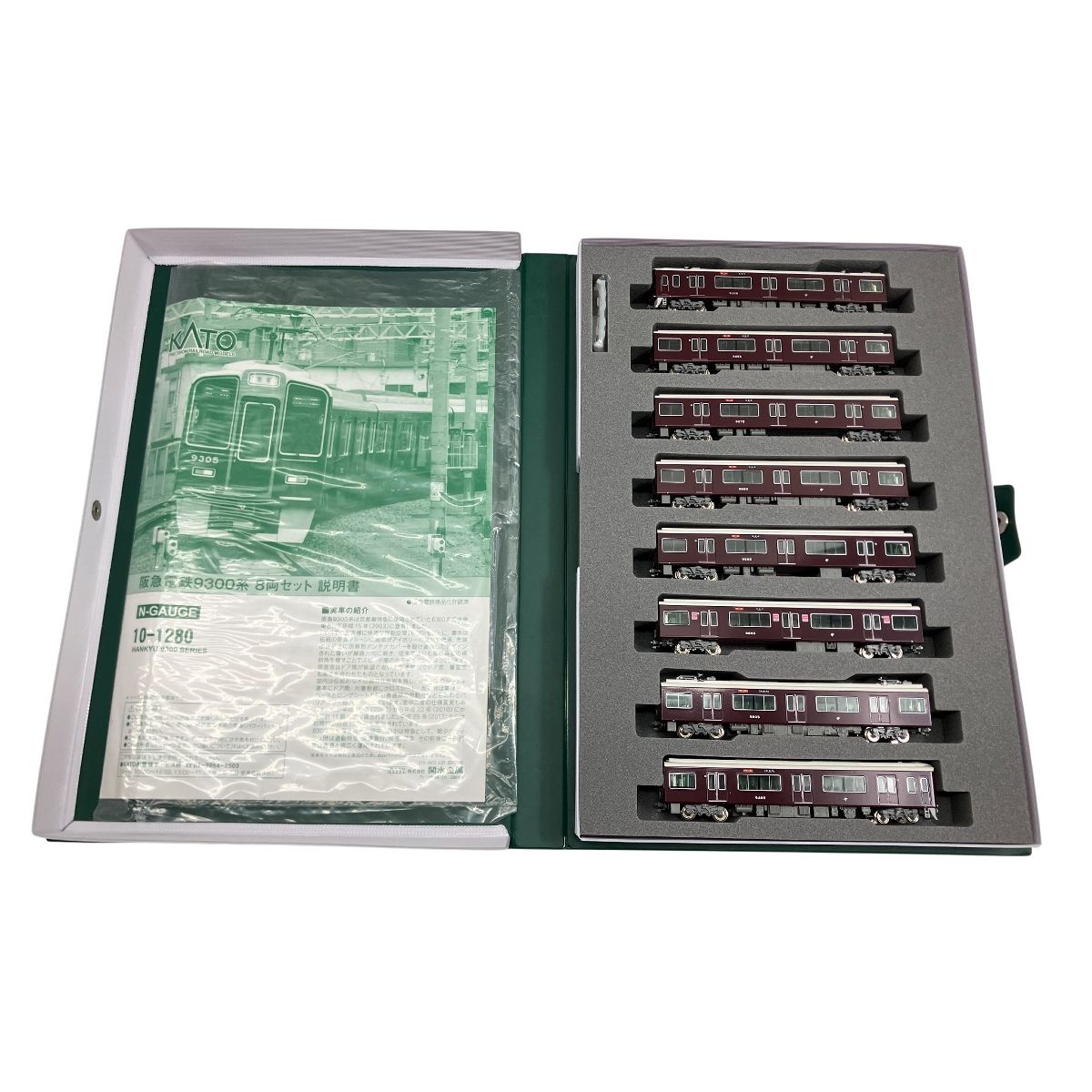 KATO 10-1280 阪急電鉄9300系 HANKYU 9300 SERIES 8両セット 鉄道模型