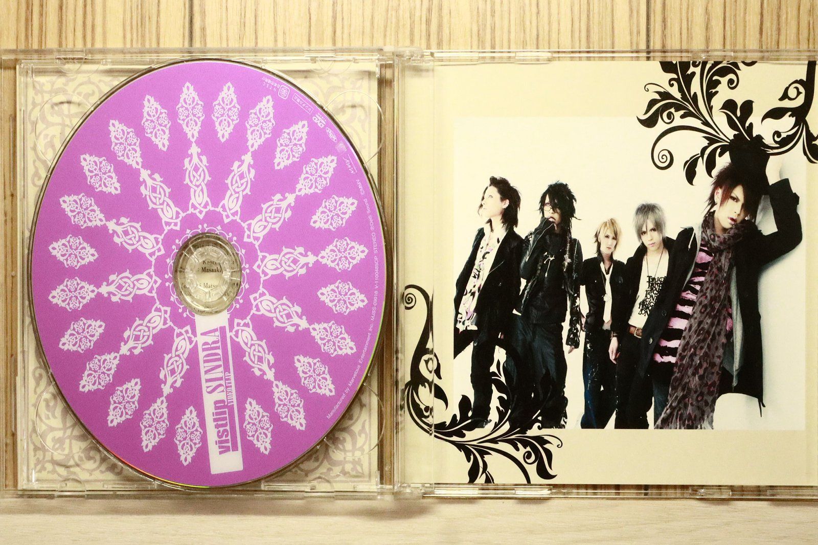 国内盤CD☆ヴィストリップ/vistlip□ SINDRA(初回生産限定盤)(DVD付