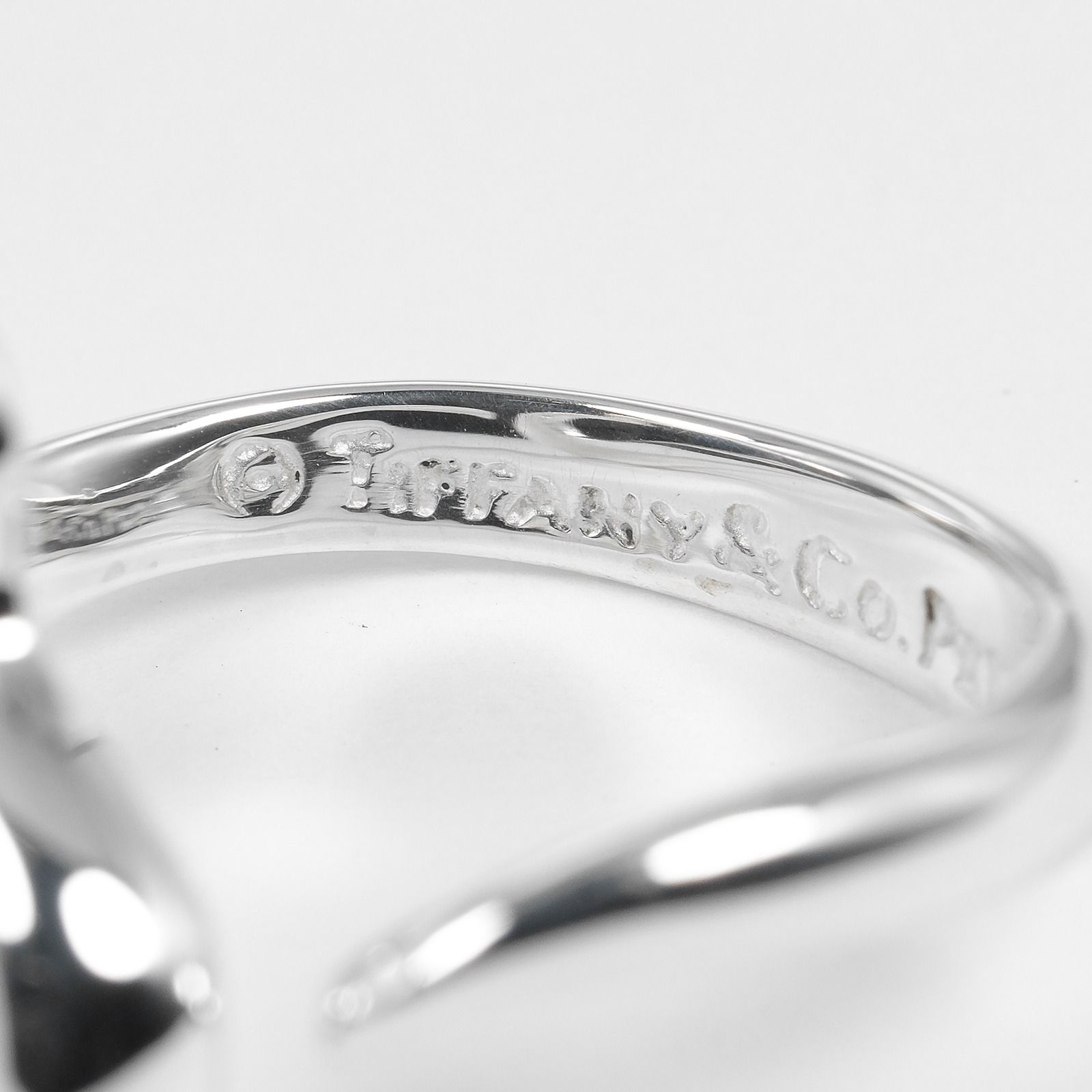 TIFFANY&Co.】ティファニー オープンハート シルバー925 9号