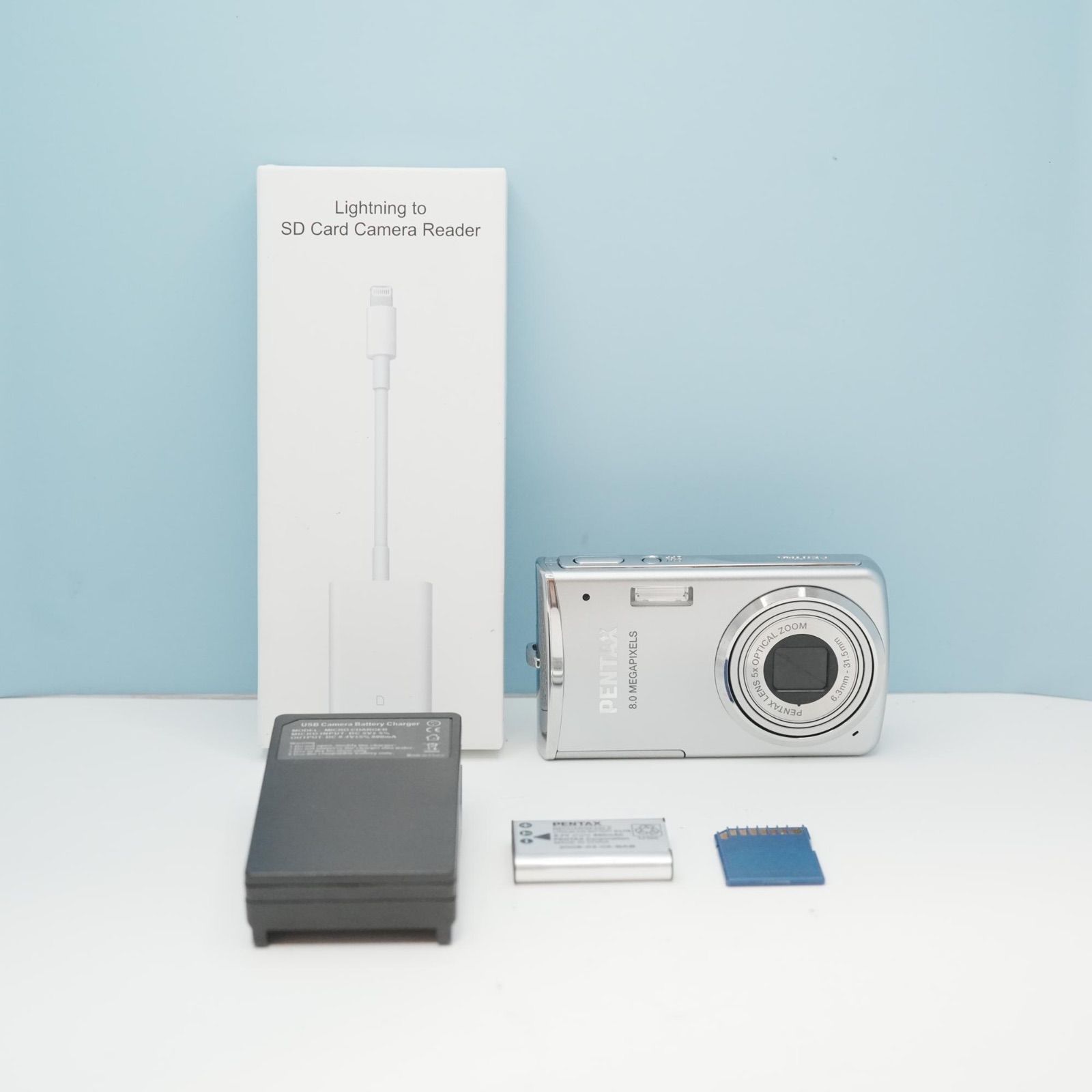 PENTAX Optio M50 デジカメ スマホ転送OK a5085 PENTAX Optio M50 デジカメ スマホ転送OK フルセット 極美品 a5269