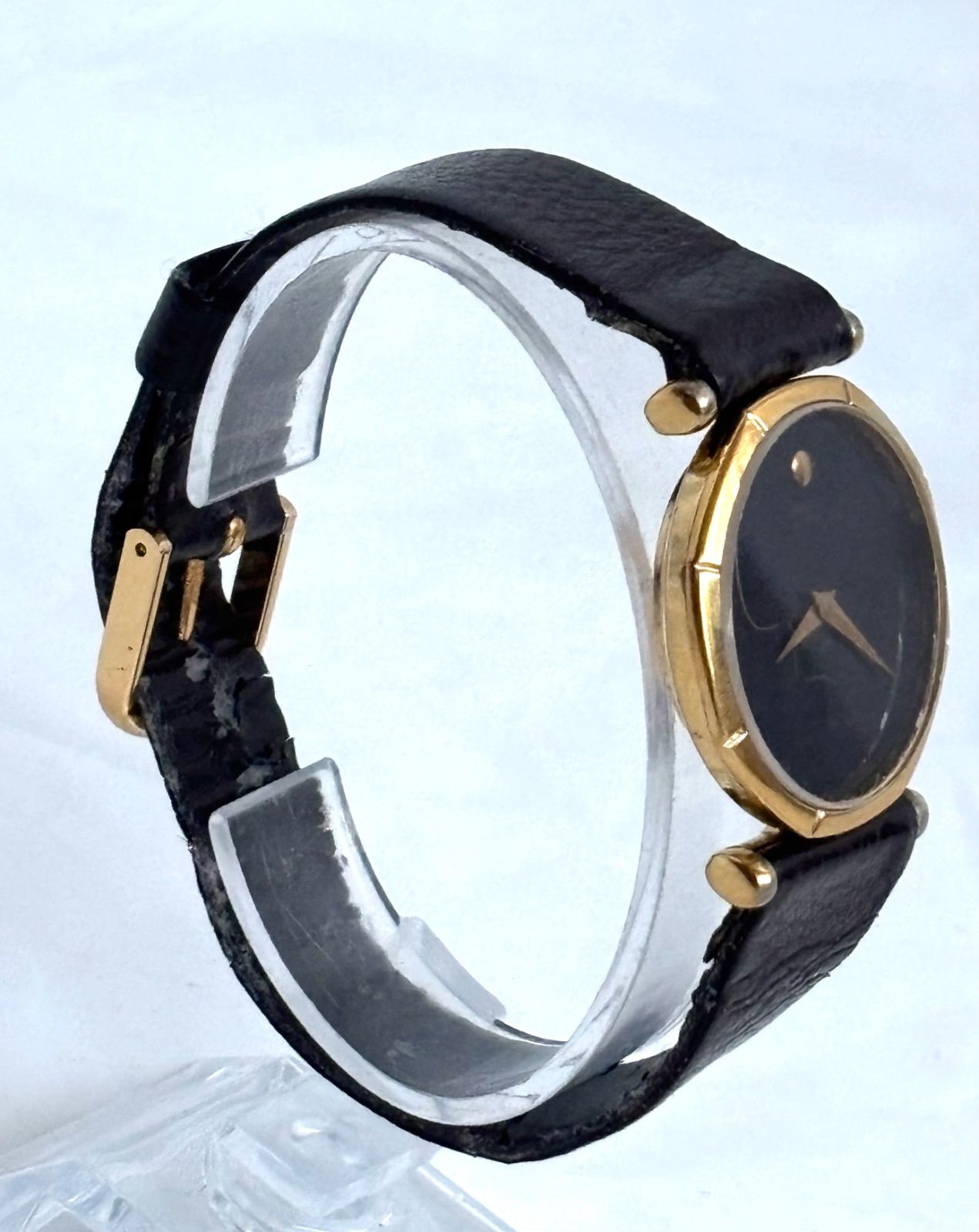 メンズ SEIKO シャリオ 43-0170 ASGP 金張り オクタゴン ベゼル 