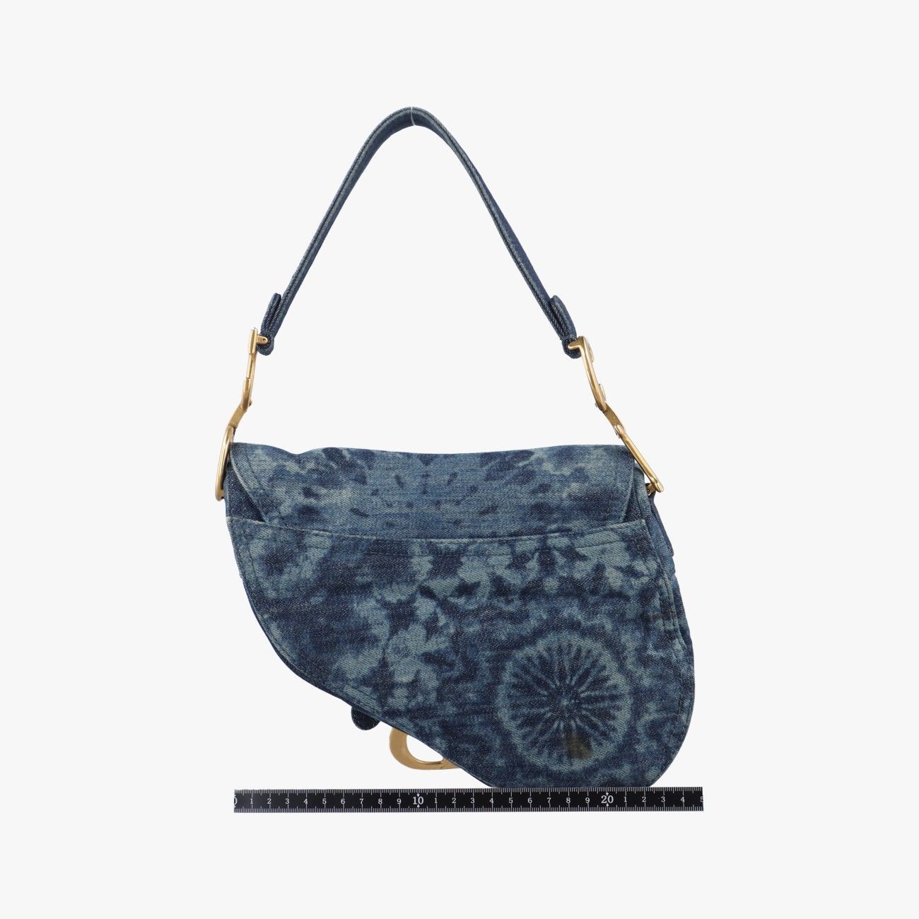 クリスチャンディオールChristian Diorサドル ブルー デニム 28-MA