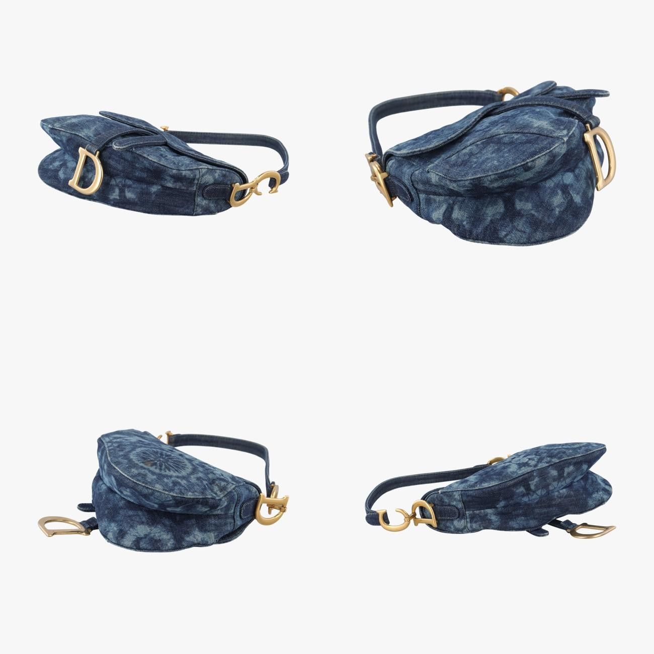 クリスチャンディオールChristian Diorサドル ブルー デニム 28-MA