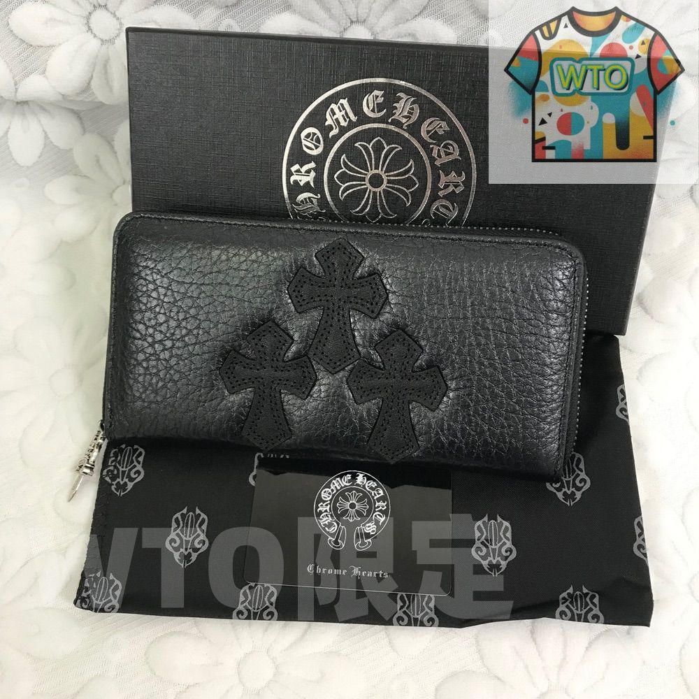 送料込み！クロムハーツ 財布 ウォレット セメタリークロス クロムハーツ 財布 ウォレット セメタリークロス[本日特価|新品未使用