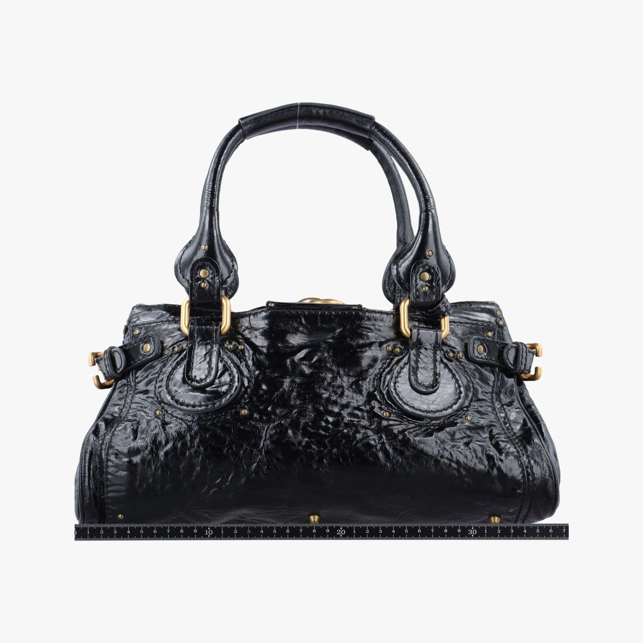 クロエChloeパディントン ブラック レザー 01-09-53 2 - メルカリ