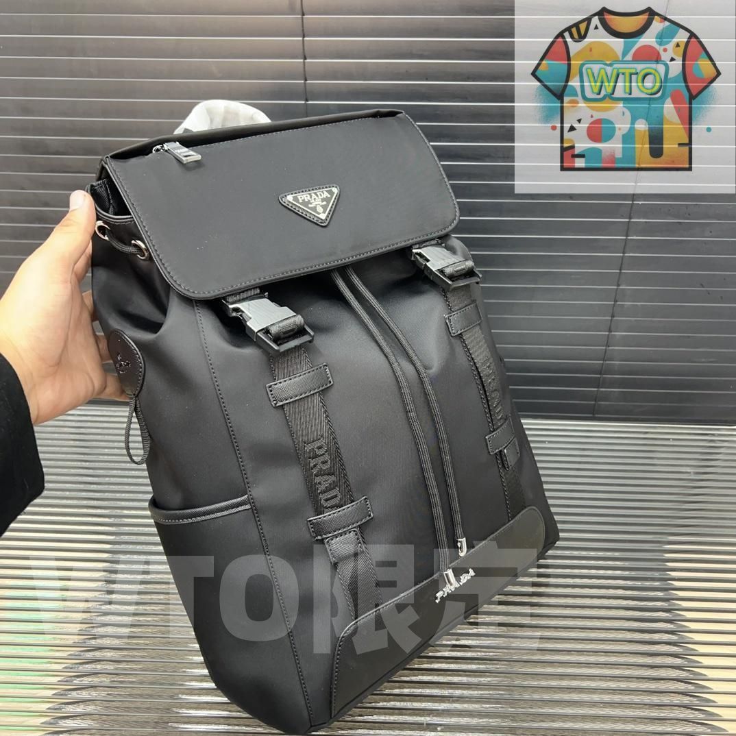本日限定お値下げPRADA ブラックリュック PRADA プラダ リュック バックパック｜本日限定特価｜新品未使用
