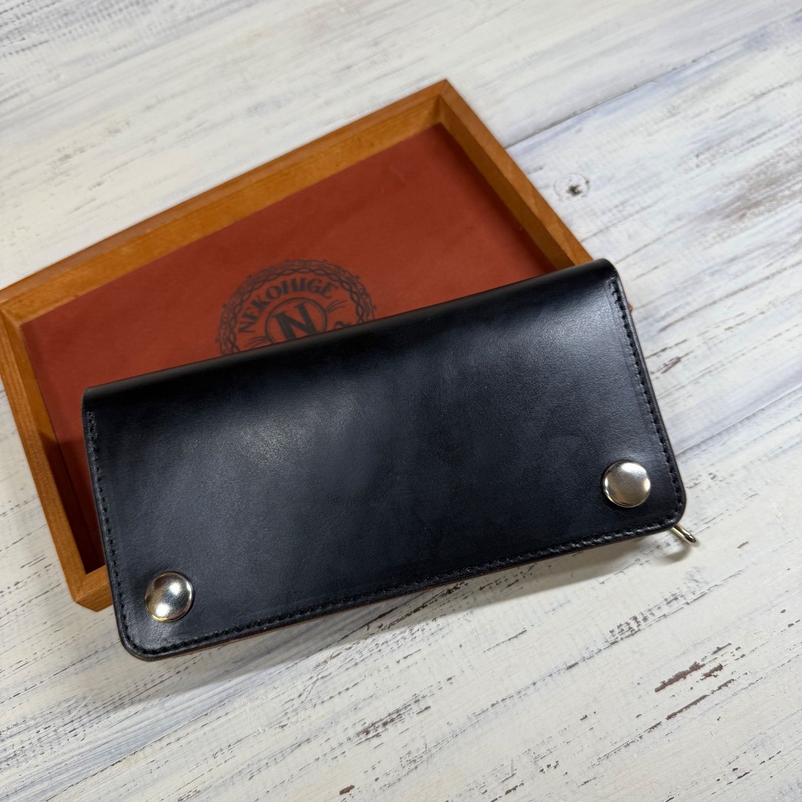 トラッカーウォレット ロング 3層】クロムエクセル 茶芯 TALON