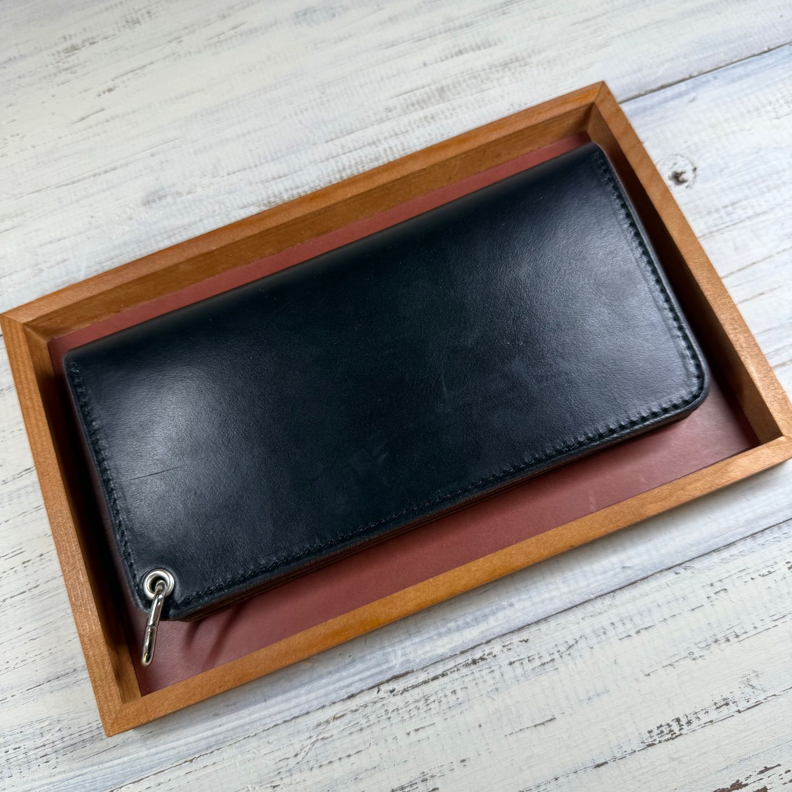 トラッカーウォレット ロング 3層】クロムエクセル 茶芯 TALON